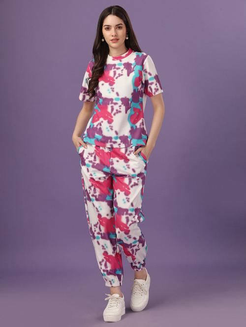 white crepe co-ord set - 21227118 - Very Small Image - 1