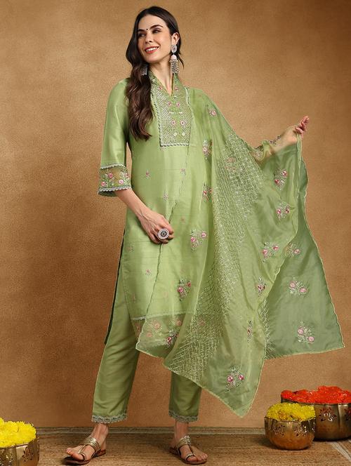 women self-designed suit set - 21227937 - Very Small Image - 1