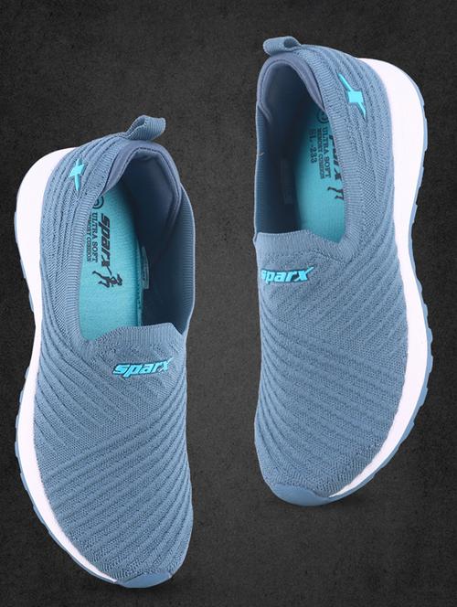 light blue slip on casual shoes - 21228254 - Very Small Image - 1