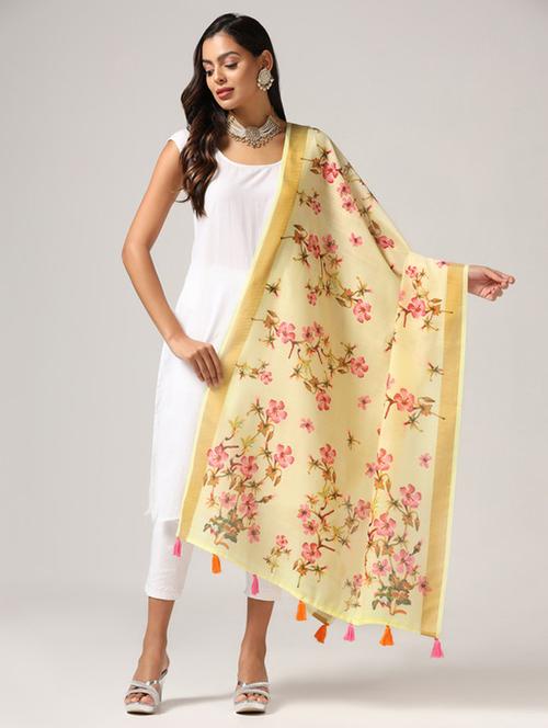 multicolored printed dupatta - 21229361 - Very Small Image - 1