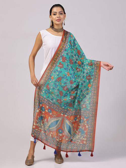 multicolored printed dupatta - 21229367 - Very Small Image - 1