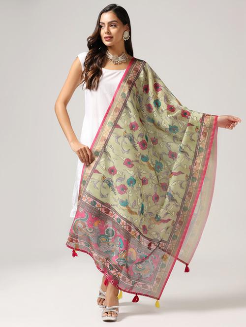 multicolored printed dupatta - 21229369 - Very Small Image - 1