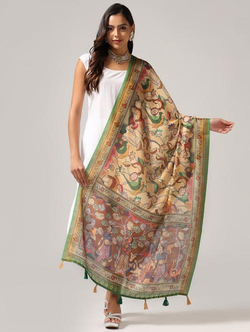 multicolored printed dupatta - 21229371 - Very Small Image - 1