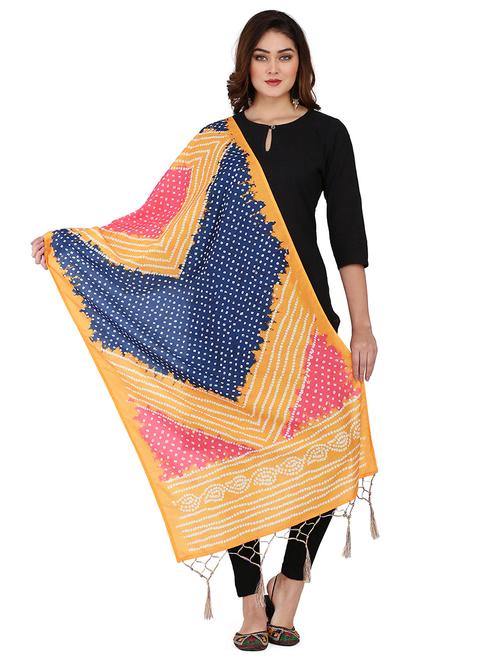 women printed dupatta - 21229407 - Very Small Image - 1