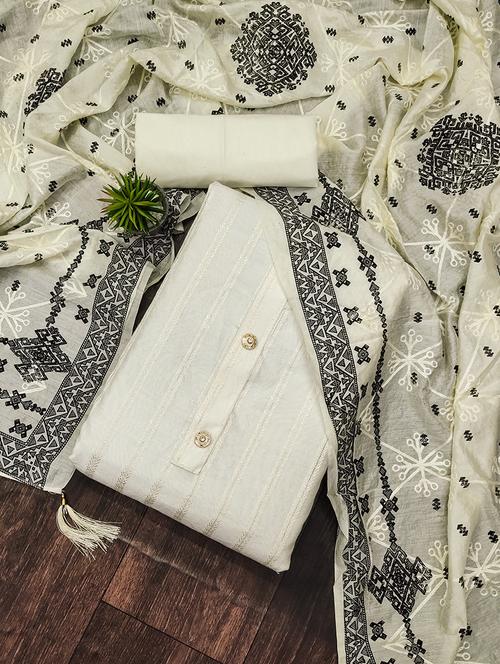 women white unstitched suit - 21230886 - Very Small Image - 1