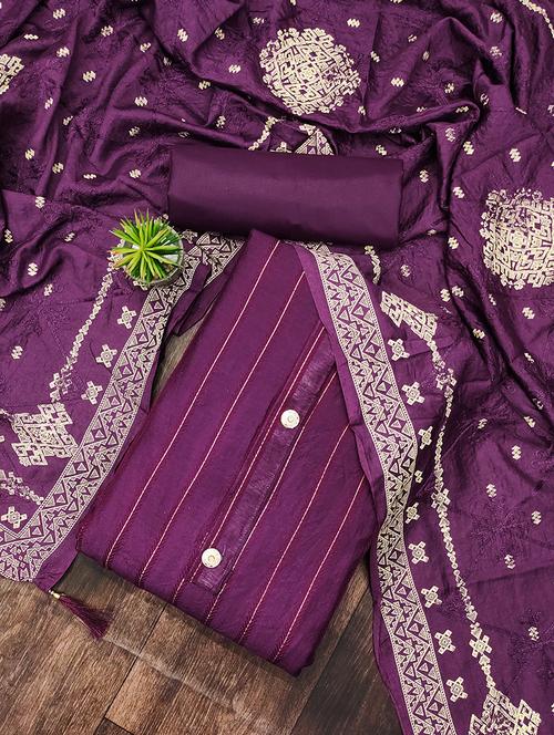 women purple unstitched suit - 21230910 - Very Small Image - 1