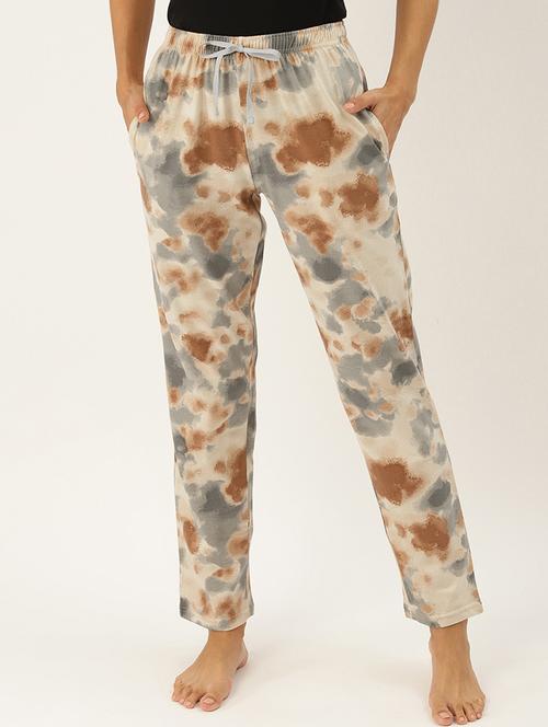 cream cotton pajama - 21234548 - Very Small Image - 1