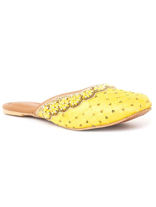 yellow slip on mule - 21237151 - Very Small Image - 1