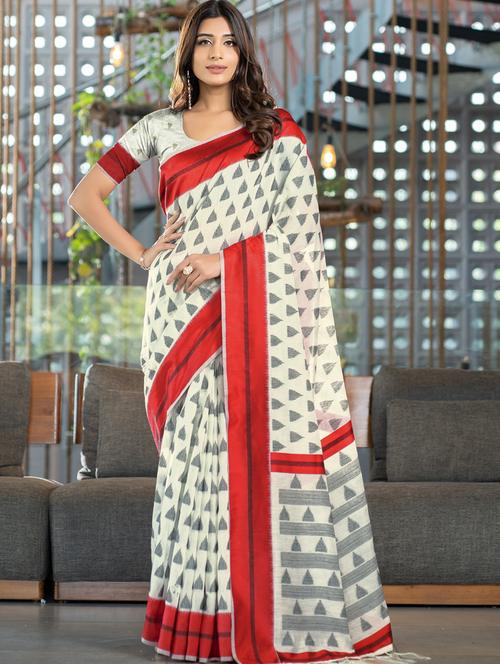 women printed saree - 21237512 - Very Small Image - 1