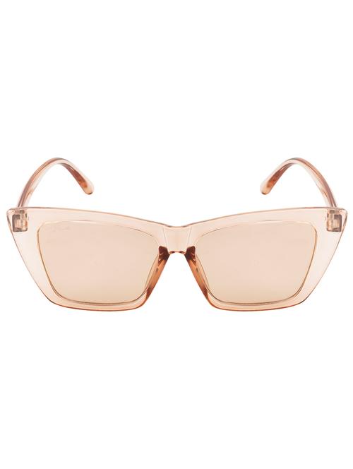 ted smith brown cat-eye sunglasses for women | uv protection | tr90 | suitable for small to medium ( 54-16-145 ) - 21238142 - Very Small Image - 1