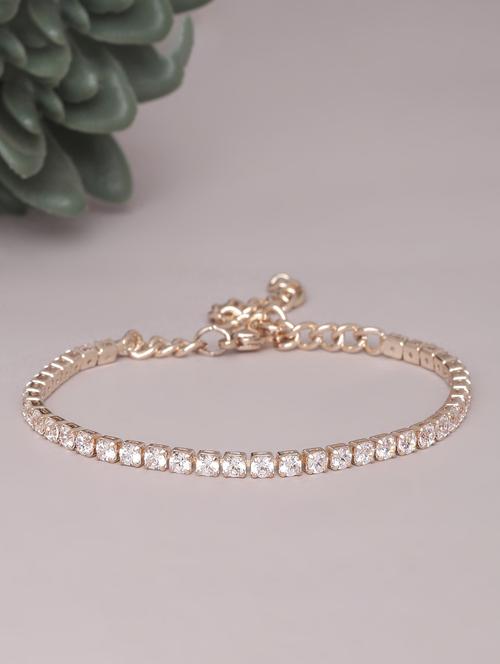 gold brass bangle bracelet - 21239443 - Very Small Image - 1