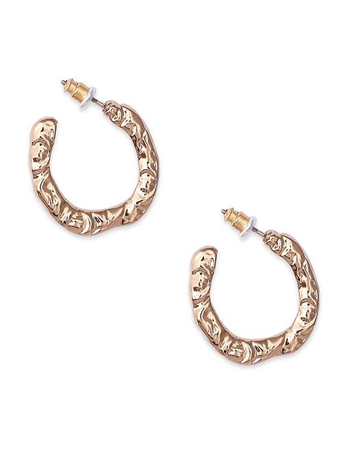 gold alloy hoop earring - 21239612 - Very Small Image - 1