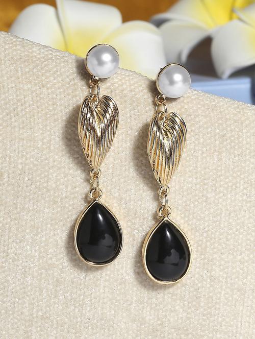 multi colored alloy drop earring - 21239701 - Very Small Image - 1
