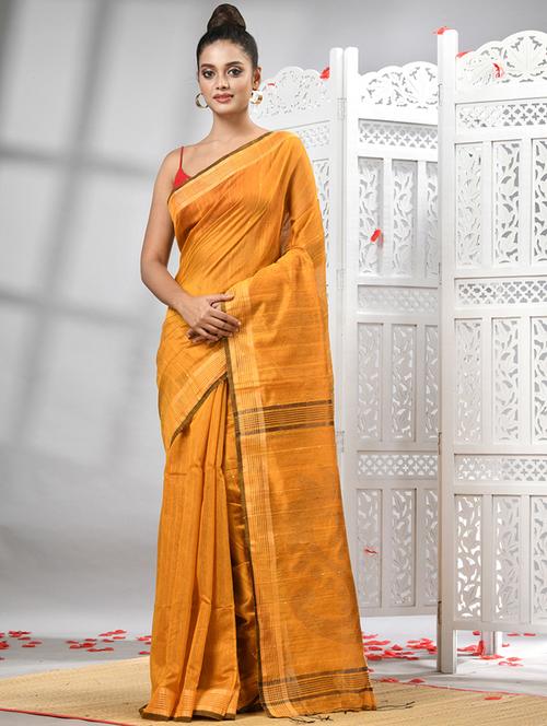 women handloom saree - 21240569 - Very Small Image - 1