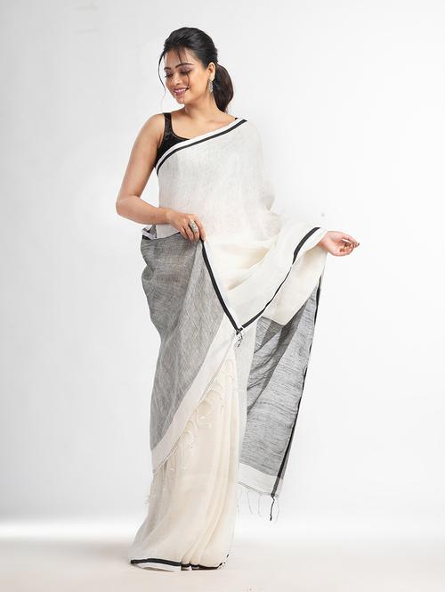 women handloom saree - 21240740 - Very Small Image - 1