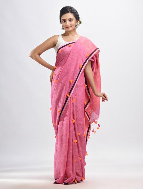 women self-designed handloom saree - 21240918 - Very Small Image - 1