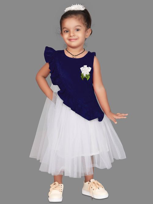 girls sleeveless party gown - 21243237 - Very Small Image - 1