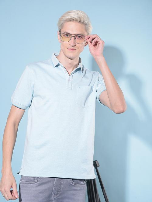 men solid polo t-shirt - 21247940 - Very Small Image - 1
