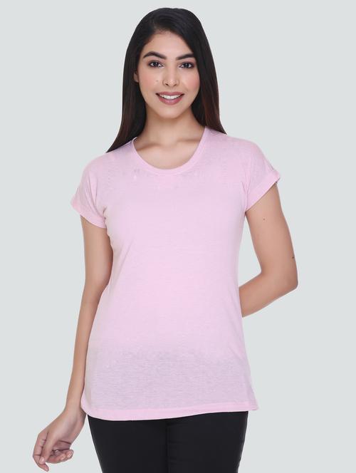 solid cotton jersey regular t-shirt - 21248323 - Very Small Image - 1