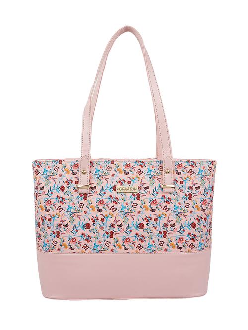women floral printed handbag - 21248583 - Very Small Image - 1