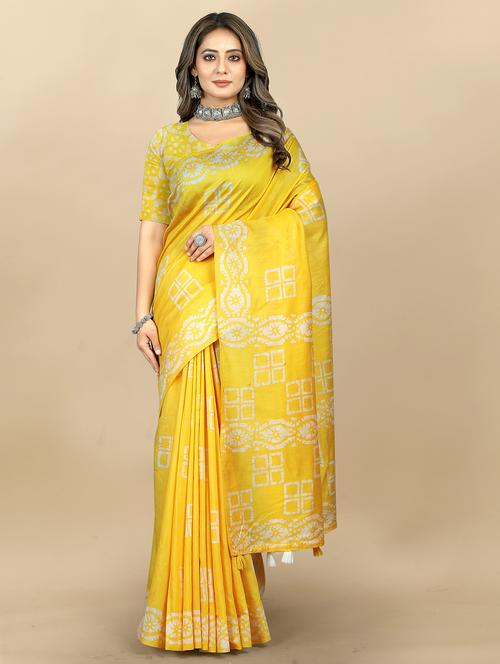 women printed saree - 21249535 - Very Small Image - 1