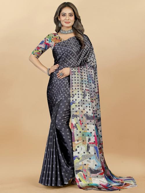 women printed saree - 21249545 - Very Small Image - 1