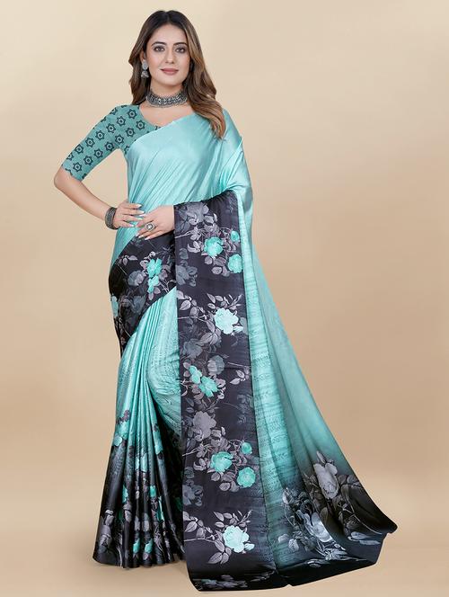 women printed saree - 21249690 - Very Small Image - 1