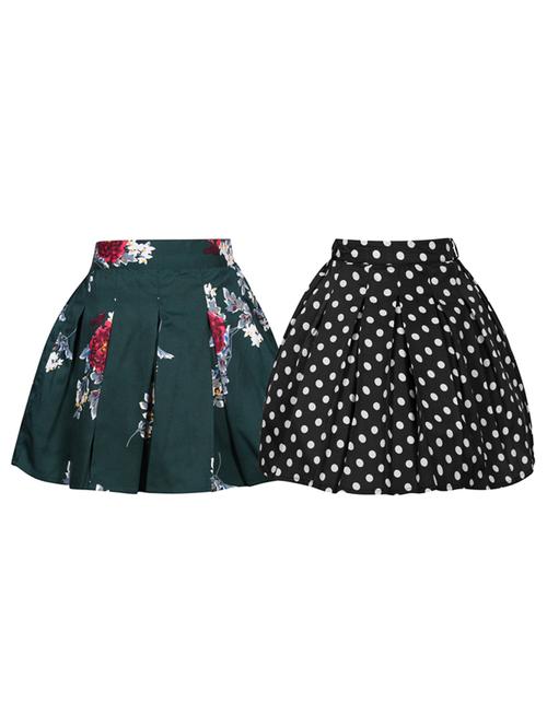 kids pack of 2 printed skirts - 21249938 - Very Small Image - 1