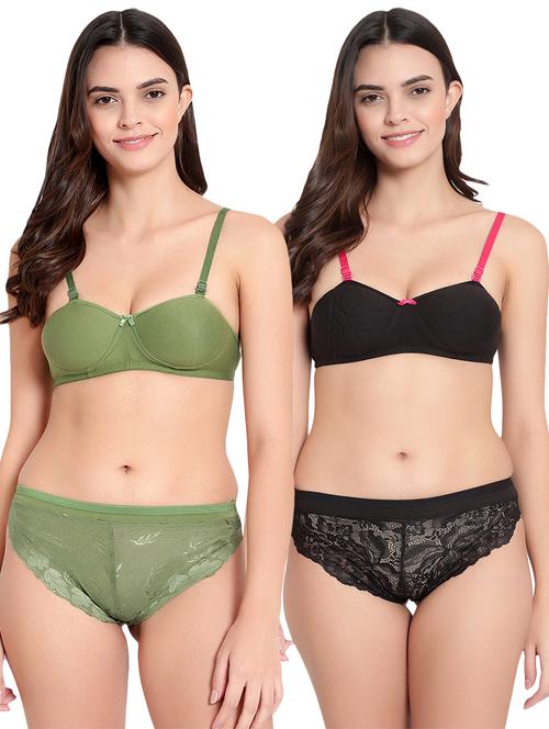 pack of 2 bra & panty set - 21251548 - Very Small Image - 1