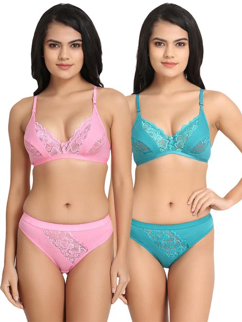 pack of 2 bra & panty set - 21251643 - Very Small Image - 1