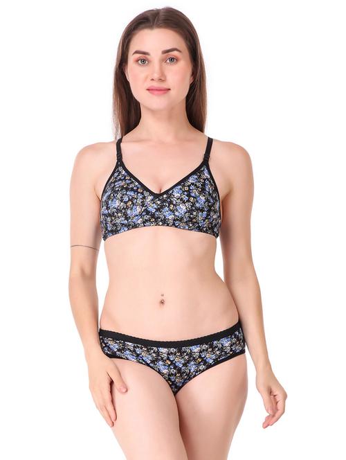 women printed bras and panty set - 21251713 - Very Small Image - 1