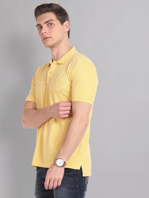 men solid polo neck t-shirt - 21252872 - Very Small Image - 1