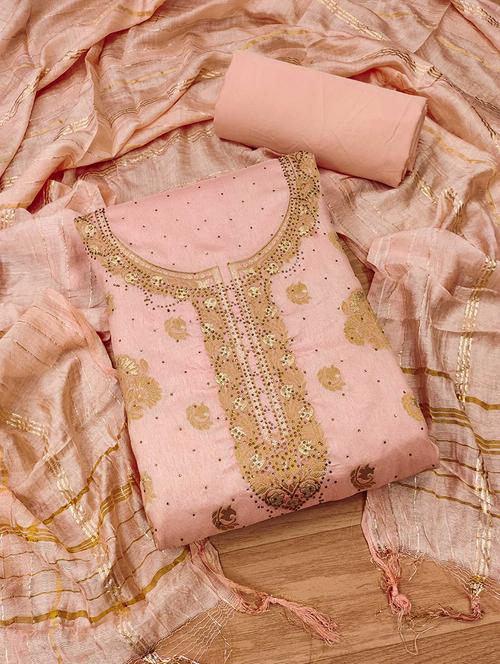 women self design unstitched suit set - 21261297 - Very Small Image - 1