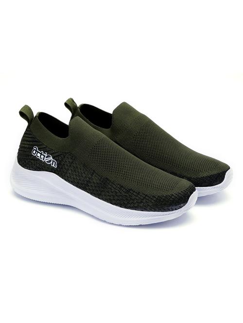 olive mesh sport shoes - 21265924 - Very Small Image - 1