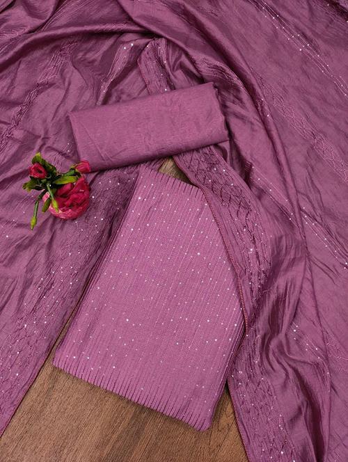 women embroidered unstitched suit set - 21267766 - Very Small Image - 1