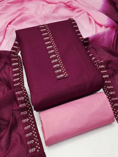 magenta unstitched suit - 21267959 - Very Small Image - 1