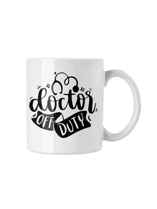 doctor off duty, printed coffee mug-microwave & dishwasher safe, glossy finish, perfect for any occasion gifts & everyday use - 21268532 - Very Small Image - 1
