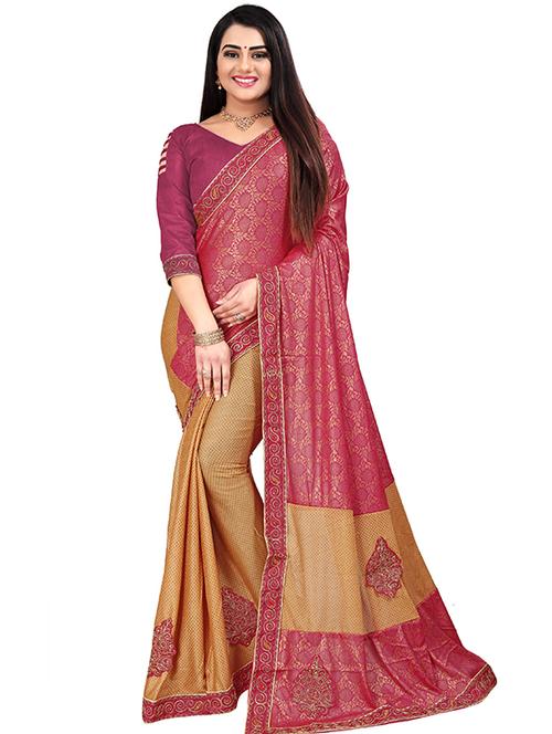 women self design embroidered saree - 21270624 - Very Small Image - 1
