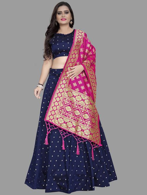 women semi-stitched lehenga choli with dupatta - 21270916 - Very Small Image - 1