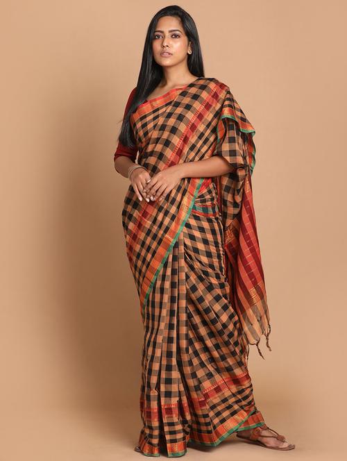 women venkatagiri saree with blouse - 21271061 - Very Small Image - 1