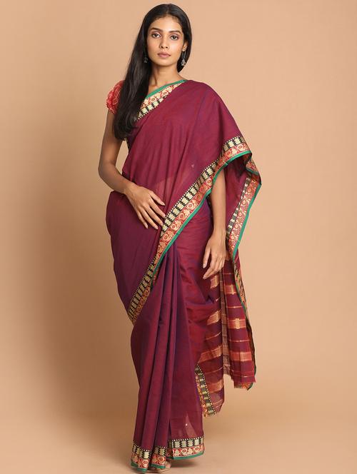 women venkatagiri saree with blouse - 21271081 - Very Small Image - 1