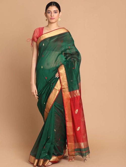 women self design maheshwari saree - 21271253 - Very Small Image - 1