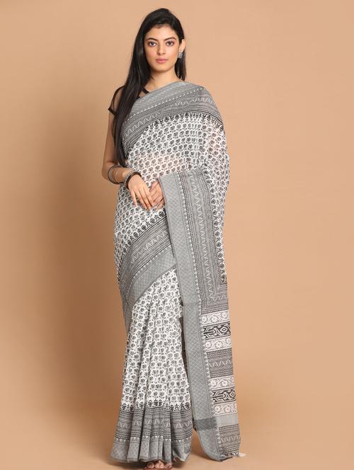 women self design handloom saree with blouse - 21272319 - Very Small Image - 1
