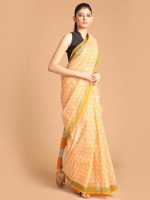 women self design handloom saree - 21272378 - Very Small Image - 1