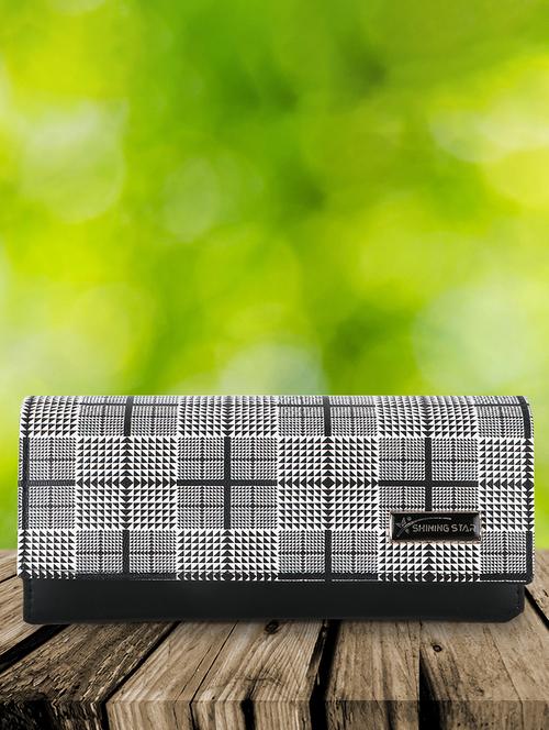 printed (pu) envelope clutch - 21273792 - Very Small Image - 1
