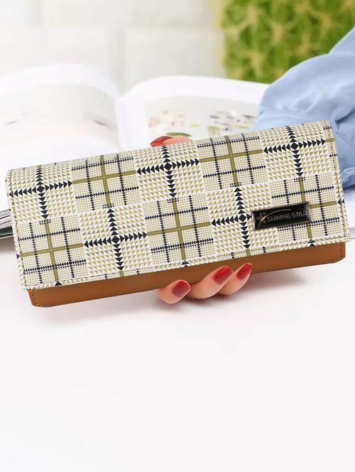printed (pu) envelope clutch - 21273793 - Very Small Image - 1