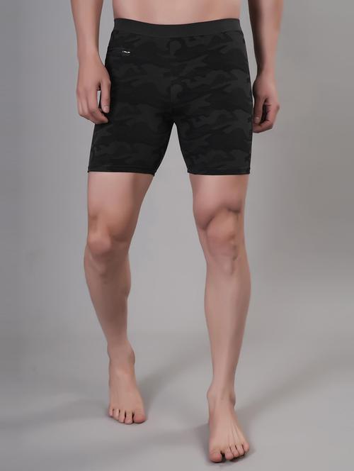 men mid rise nylon swimwear shorts - 21273887 - Very Small Image - 1