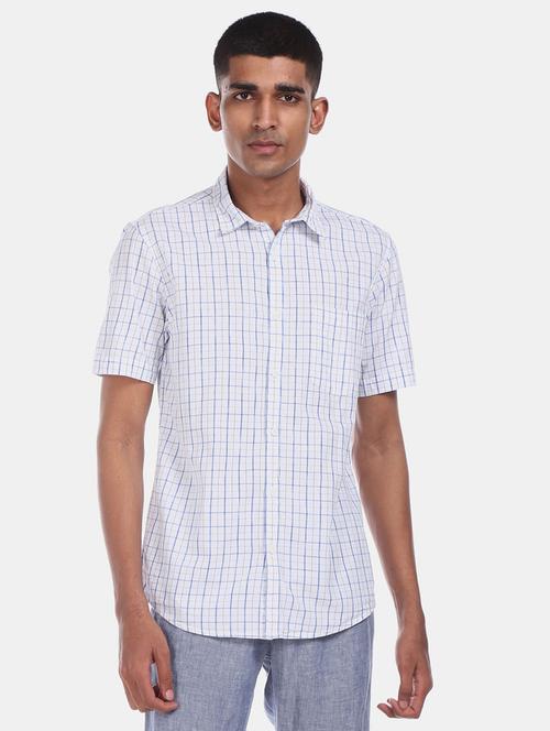 white cotton casual shirt - 21274257 - Very Small Image - 1