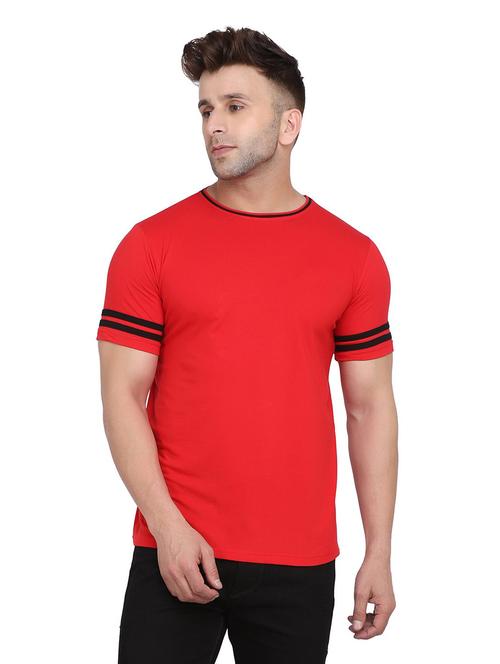 men plain round neck t-shirt - 21274747 - Very Small Image - 1