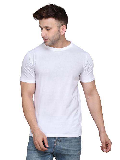 men plain round neck t-shirt - 21274752 - Very Small Image - 1